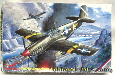 Condor 1/72 A-36A Apache Dive Bomber - 524th FBS 27th FG Gela Sicily 1943 / Naples Italy Early '43 / 86th FBG Tafaraoul Air Base Algeria, C72016 plastic model kit